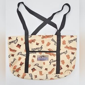 San Francisco Giants x Ghirardelli Chocolate Tote Bag, New, No Tags